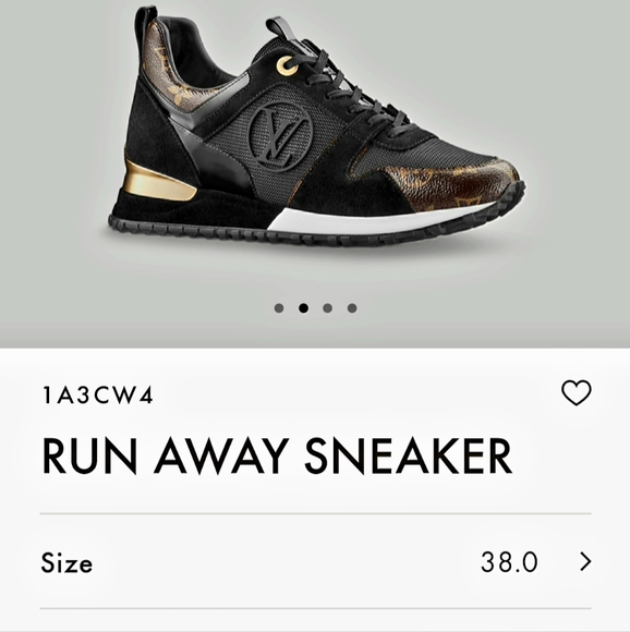 Authentic Louis Vuitton Women's Run Away Sneaker. Size 39. - Picture 10 of 13